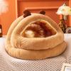 Christmas Pet House Washable Cold Weather Christmas Pet Indoor House For Cat For Small Medium Large Breeds Living Room Bedroom