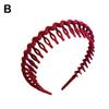 1PCS Fashion Non-slip Hair Bands for Women Men Simple Headband Face Wash Hair Band Wave Shape Hairband Hair Accessories