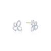 Lloyd Cut Flower 10K Gold Earrings Lptp3002T