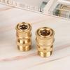 Pressure Washer Adapter Set Couplers Swivel M22-14Mm/15Mm To 1/4 Quick Hitch For High Pressure Wash Gun & Hose