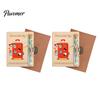 Money Gift Holder 1/2/3Pcs Travel Cash Wooden Red Luggage Anti-deformation Card Men Women Desktop Decoration Ornament