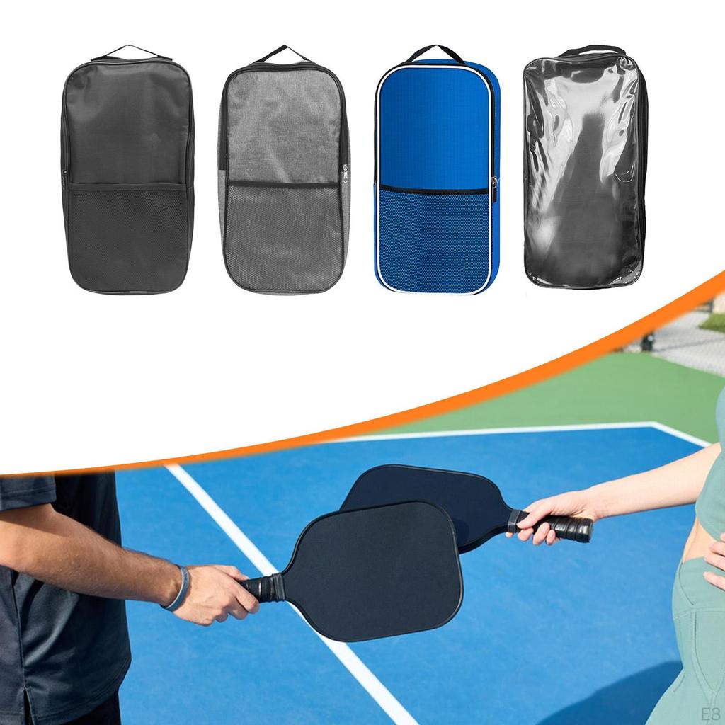 Bag Pickleball Racket Cover for Women Men Shock Resistant Storage Carrier Organizer Wear