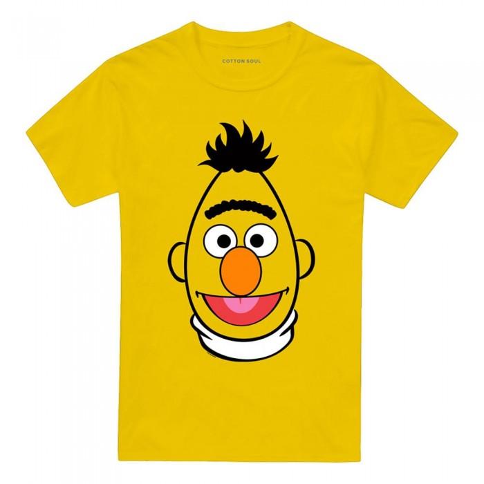 Sesame Street Unisex Adult Bert Full Face T-Shirt