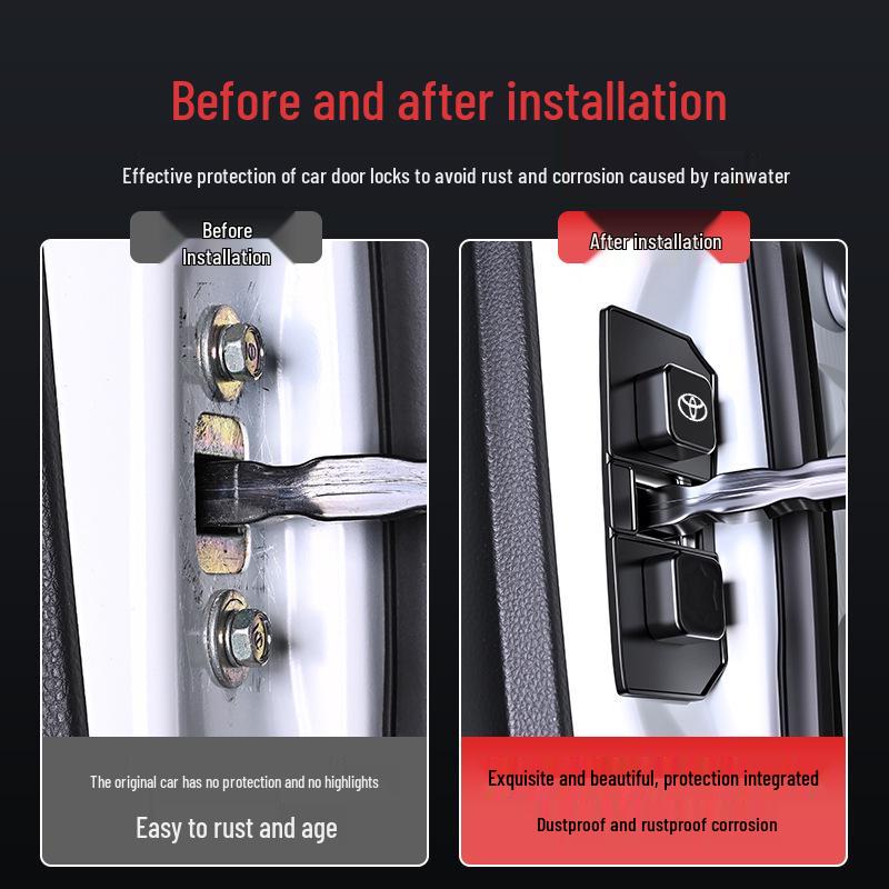 Protector Oprire Balama Ușă Toyota RAV4 - Capac Impermeabil