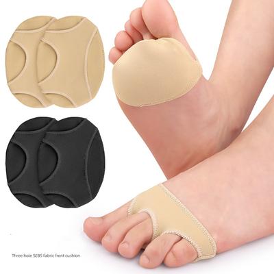 Forefoot Pad Lycra Fabric Toe Care Silicone Anti-slip Pads