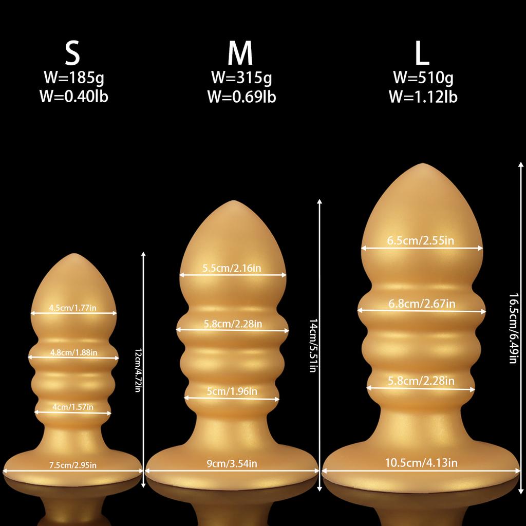Huge Anal Plug Silicone Soft Conical Butt Plug Big Anal Dildos For Women Men G-spot /prostate Massage 18+ Sex Toys For Women Men