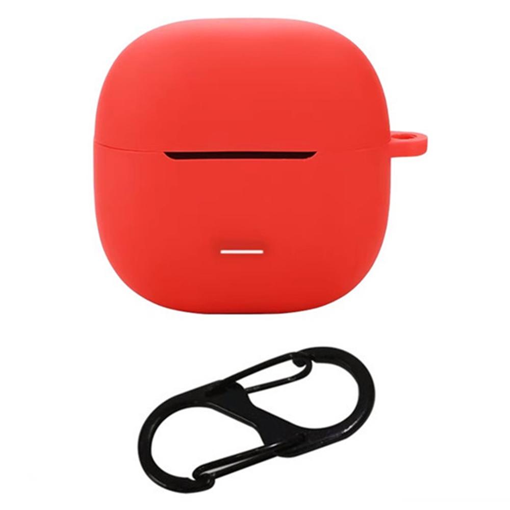 

Силиконовый чехол для Xiaomi Redmi Buds 5C с защитной пряжкой от потери, защитная крышка для Bluetooth-совместимых наушников Red