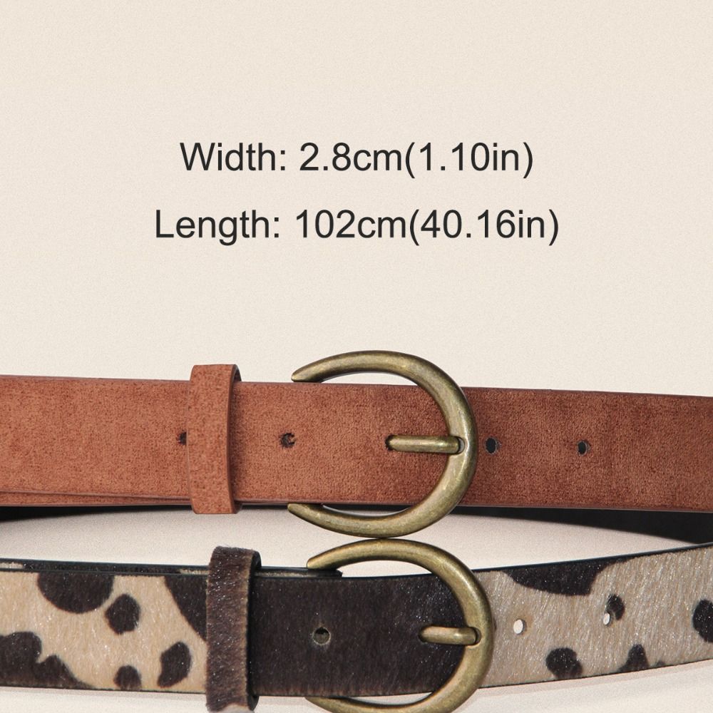 Luxury Design Suede Leather Belt Pin Buckle Waistband Fashion Business Waist Belt  For Women