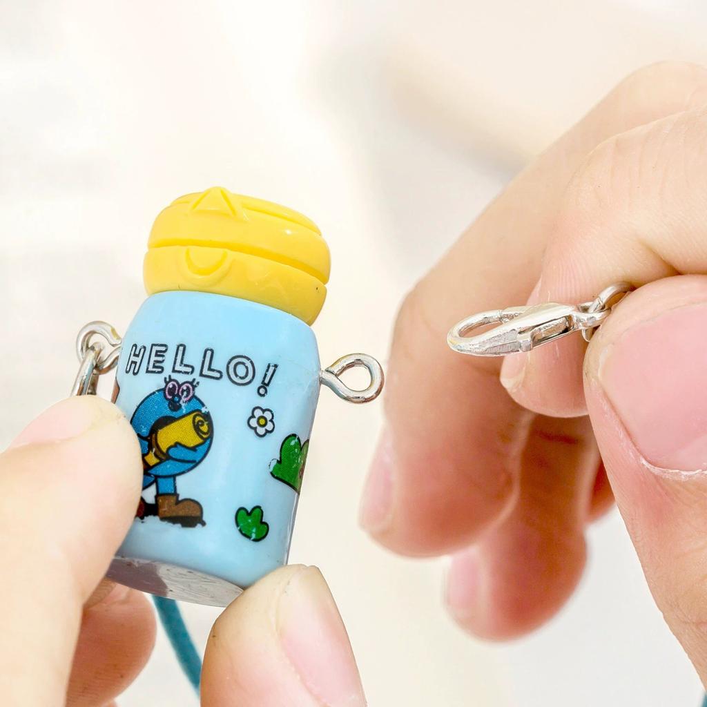 Cup Pendant - Small Plush Keychain Accessory for Backpack, Purse, and Bag
