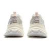 New LiNing Star Shock Absorbers Slip Resistant, Abrasion Resistant, Breathable Low Top Chunky Sneakers Women's White Silver AGCV110-3