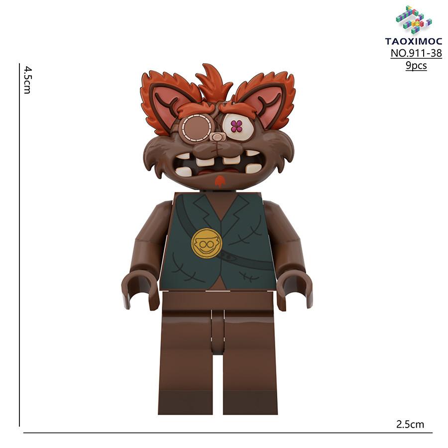 Blocchi da Costruzione Puzzle di Poppy Playtime Con Sviluppo Cerebrale Per Bambini e Collezionisti