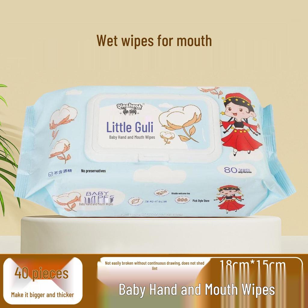 Portable Baby Hand and Mouth Mini Wipes: Child-Friendly Wet Wipes