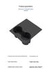 Tesla Model Y/3 Console Silicone Cup Holder Liner