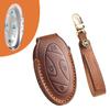 Applicable to modern imported car key cover, intelligent remote control bag, key chain, real cowhide hand-sewn key case