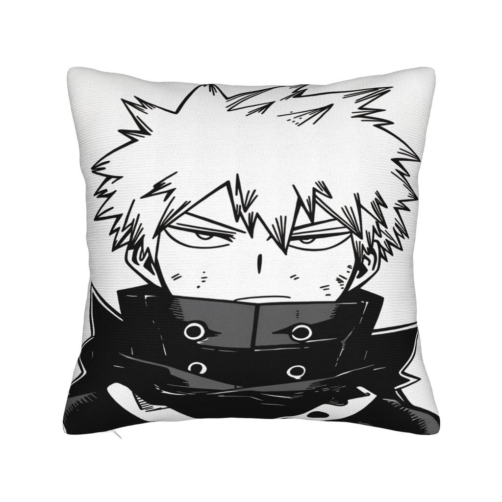 Anime-Kissenbezug K-Katsuki B-Bakugo Modischer Kissenbezug für Couch, Sofa, Schlafzimmer