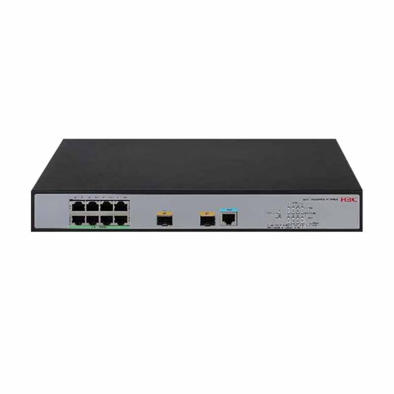 H3C S5008PV5-EI-HPWR-H1 8-Port Gigabit POE+ Managed Switch