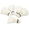 5pcs LED Badminton Shuttlecocks Dark Night Glow Birdies Lighting Switch Control Elastic Goose Feather Lighting Shuttlecocks