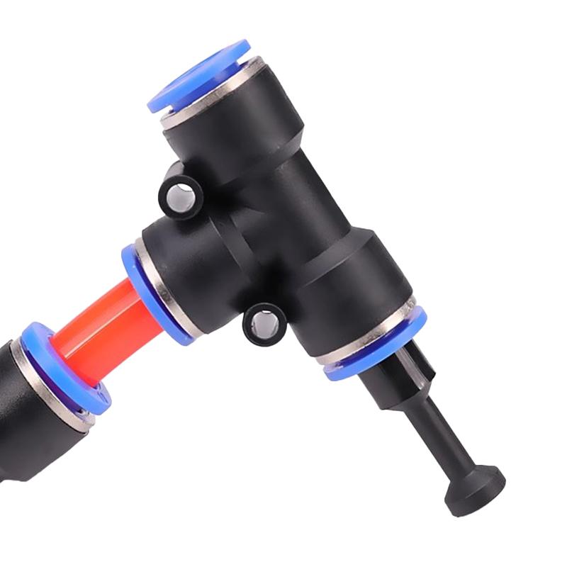 5PCS Pneumatic Fitting Pipe Connector Tube Air Quick Fittings Water Hose Couping 4 6 8 10 12 14mm PE/PU/PY/PK/PM/PZA/PV/SA Car Pressure Regulators 5