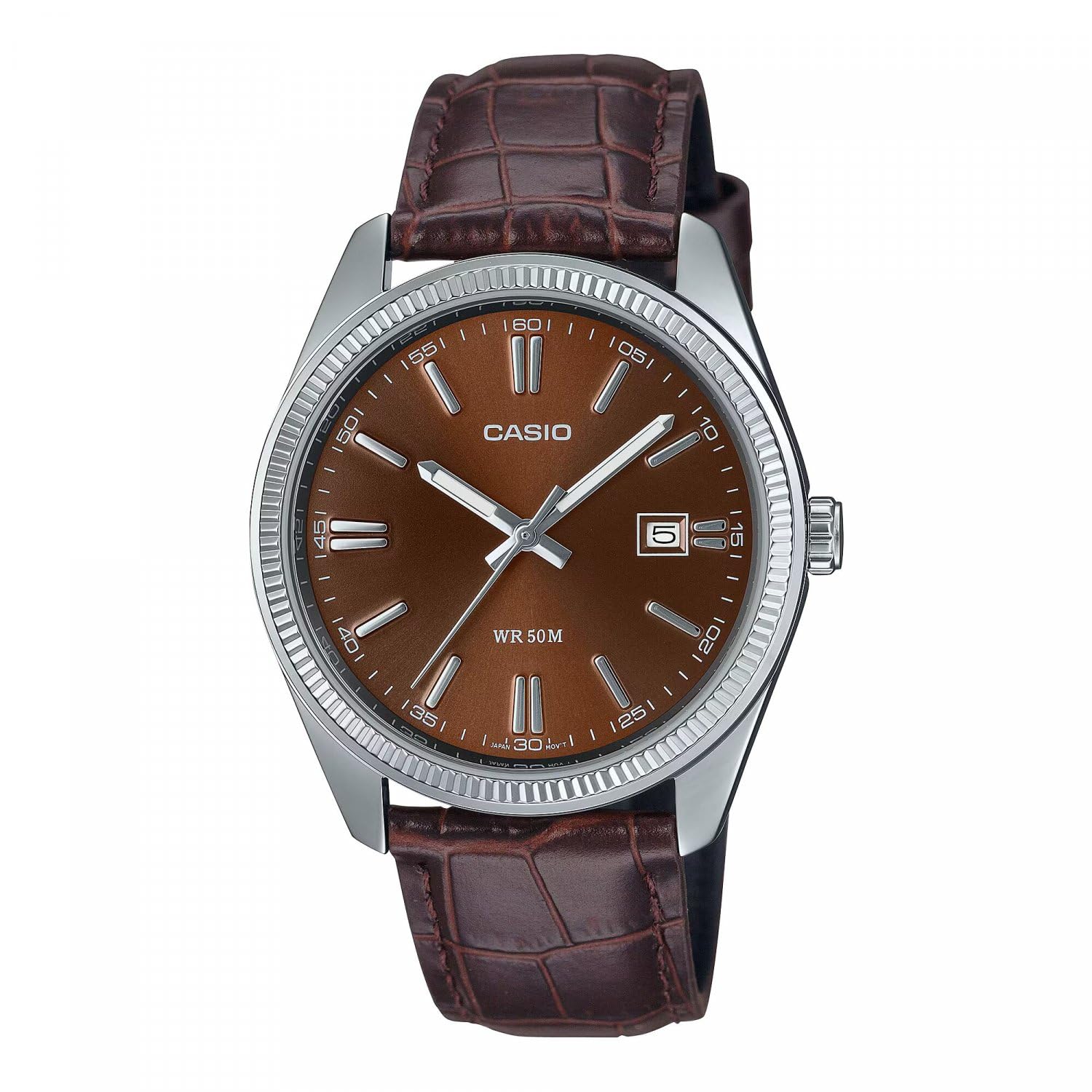 Casio Collection Leather Watch MTP-1302PL-5AVEF