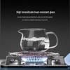 Gaoming Heat-Resistant Glass Penguin Teapot