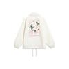 Li-Ning Men's China Culture Series Butterfly & Letter Print Loose Coach Jacket Milky White AFDT167-1