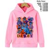 Kpop Dämonenjäger Derpy Tiger Kapuzenpullover Kinderkleidung Prinzessin Mädchen Kleidung Mode Jungen Frühling Herbst Sweatshirt Kinderoberteile