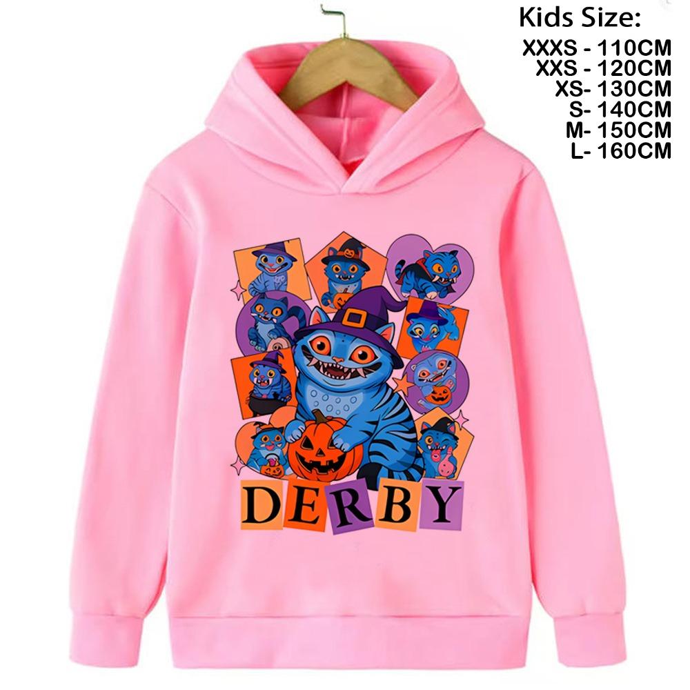

Kpop Demon Hunter Derpy Tiger Hoodie Kids Clothes Princess Girls Clothing Fashion Boys Spring Autumn Sweatshirt Child Tops S