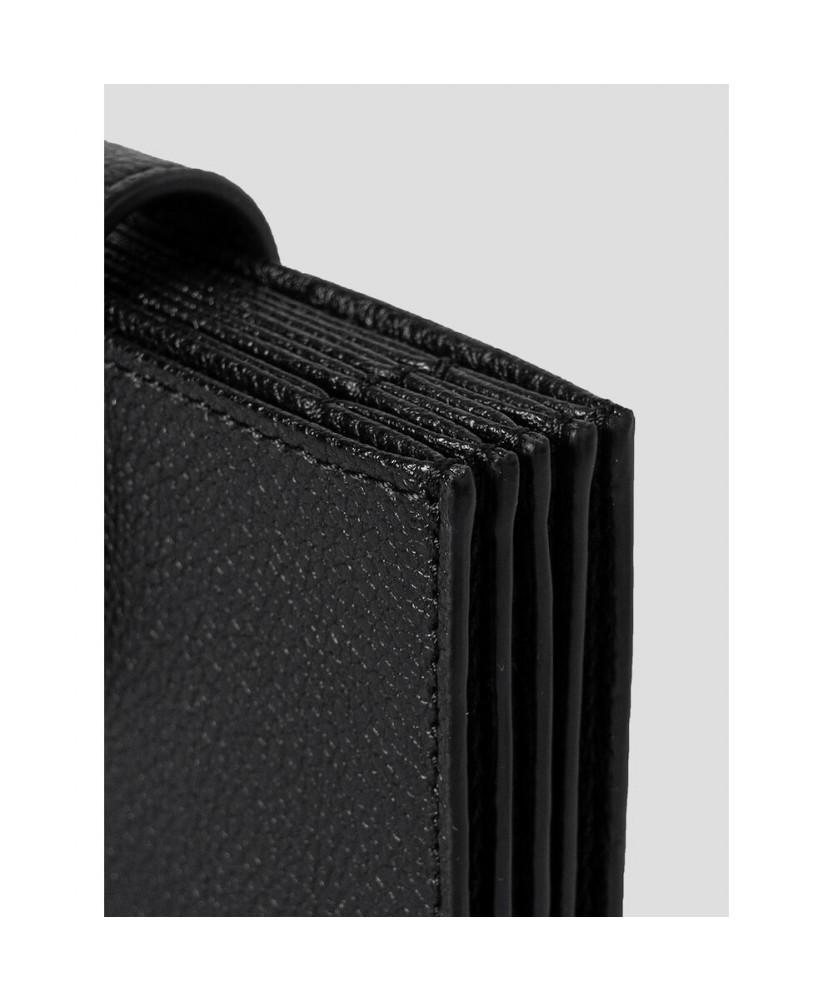 Beanpole Accessory Leather Accordion Wallet Black