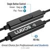 LUDOS NOVA Wired Earphones with Microphone and Noise Isolation