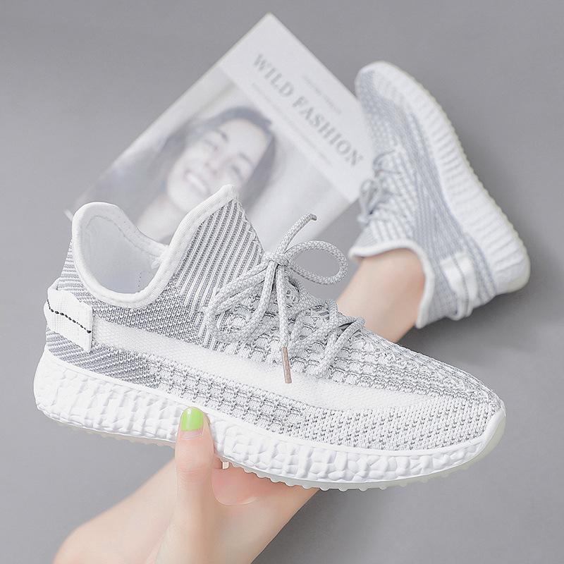 Soft-soled coconut shoes women's new breathable mesh sneakers children's spring and autumn running shoes daily leisure