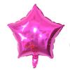 18-Inch Light Version Of Pentagram Aluminum Film Balloon Solid Color Star Balloon Aluminum Foil Birthday Party Decoration Arrangement