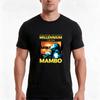 Millenium Mambo TShirt Summer Casual Cotton Tee Oversized Streetwear Tops Vintage Graphic Print Loose Fit Short Sleeve