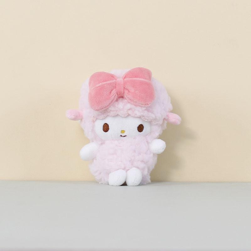Plush Sheep Keychain With Pp Cotton Filling For Kids And Adults