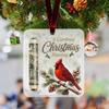 Acryl Weihnachts-Geldhalter-Schmuckstück - Aufrollbares Bargeldgeschenk Dekoration Baumhänger
