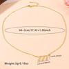 Gold 777 Diamond-Inlaid Necklace for Women - Versatile Clavicle Chain Pendant Jewelry