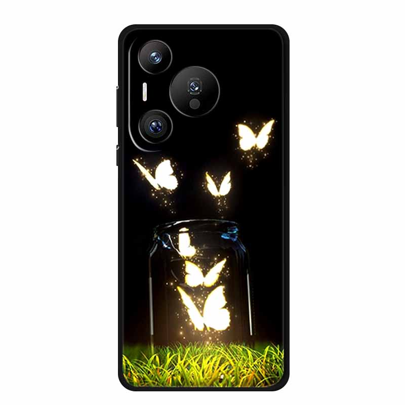 For Huawei Pura 70 Pro Case Luxury TPU Soft Silicone Phone Cover for Huawei Pura 70 Pro+ Pura70 Protective Shockproof New Fundas