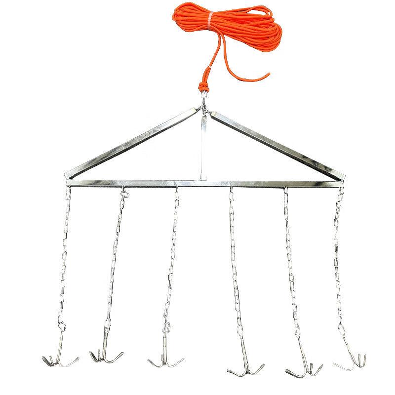 Stainless Steel Portable Folding Rescue Grappling Hook