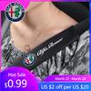For Alfa Romeo Car Safety Belt Cover Carbon Fibre and Plush Shoulder Pad For Alfa Romeo Giulia Stelvio Giulietta 159 147 156 166