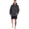 Keanu Mens Sherpa Half Zip Hoodie