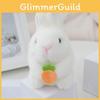 Adorable Plush Electric Bunny Realistic Walking Talking Ear-wiggling Long Fur Toy