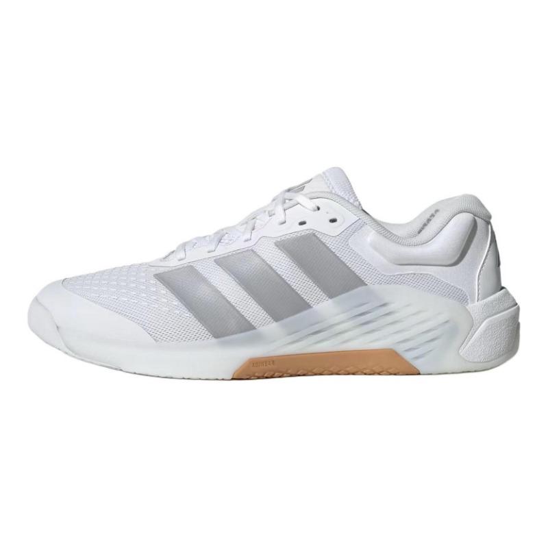 adidas DROPSET 4 men fabric training shoes white-silver JR4672 42