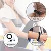 30pcs Wristlet Keychain Spring Spiral Wrist Coil Key Chain Badge Holders Wristband Key Ring Colorful Spiral Coil Hair Tie Sauna Accessaries Wrist Coil