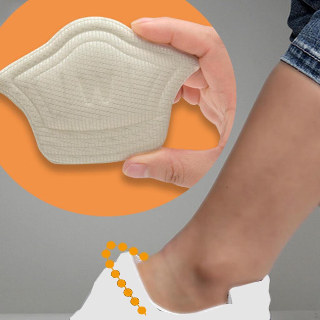 1 Paar Fersenpolster Fußpolster Aufkleber Rutschfest Blasenprävention Schützer