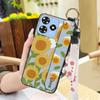 Phone Holder Kickstand Phone Case For ZTE Blade A73 4G/V50 Smart Durable Anti-dust Silicone Wrist Strap Fashion Design