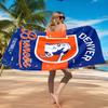Denver Broncos Logo Strandtuch, Schnelltrocknend, Pflegeleicht, Geeignet für Fitness und Strandurlaub, Sport-Essential