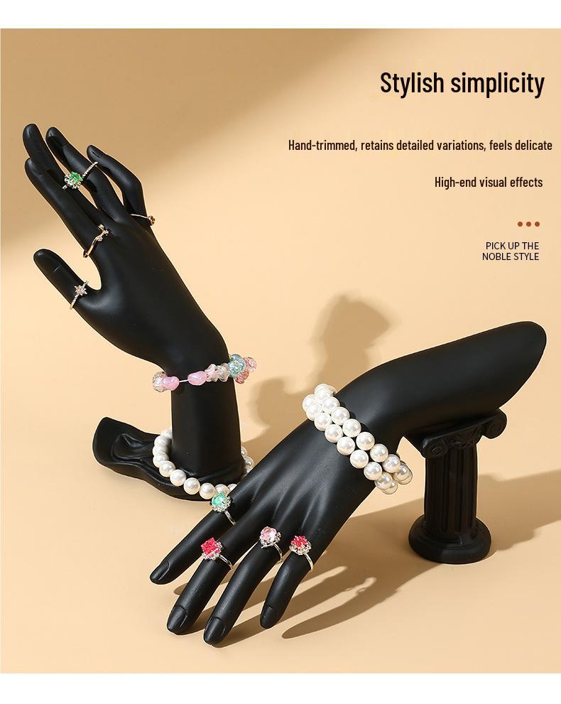Creative Resin Hand Model Ring and Bracelet Display Stand