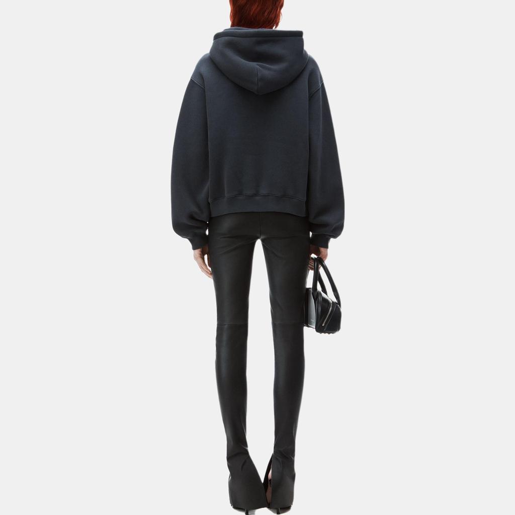 Alexander Wang Logo Printed Drawstring Hoodie Women's 4CC3222069-094A