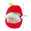 Fruit Doll Plush Keychain Kids Bag Pendant Birthday Gift Keyring Holder Soft Men Women Car