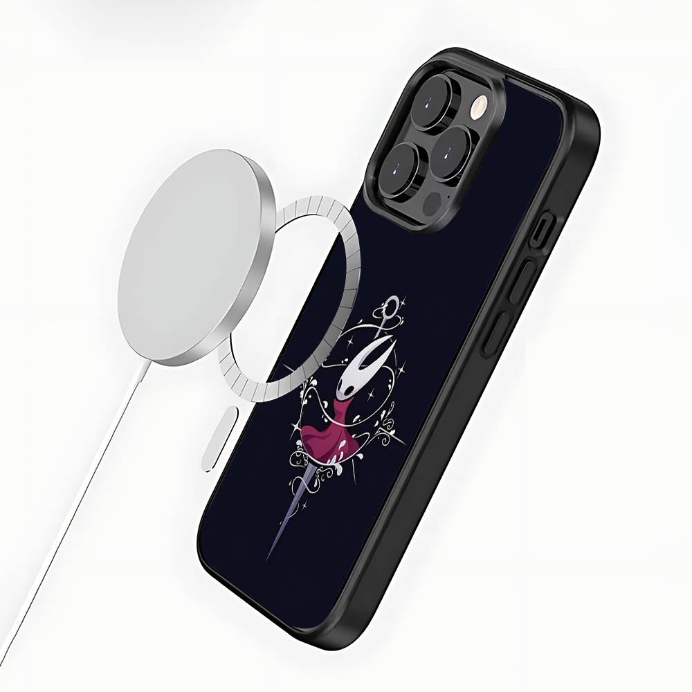 Hot H-Hollow K-Knight Game Phone Case For iPhone 17,16,15,14,13,12,11,Pro,Max,Plus,Mini,SE4,E Magnetic Magsafe Wireless Charging iPhone15pro