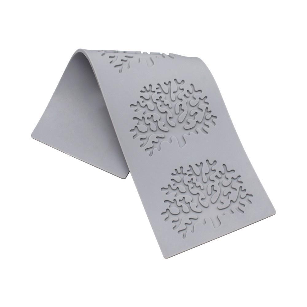 Multi-linked Coral Branch Leaf Fondant Lace Cushion Cake Silicone Mold Diy Chocolate Creative Decoration Baking Mold